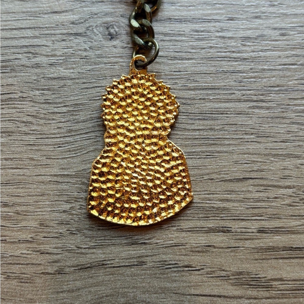 Gold Religious Keychain - Picture 3 of 3